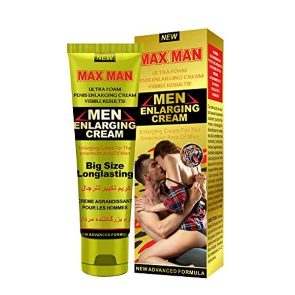 Guponjinish MaxMan Men Enlarging Cream, Gold
