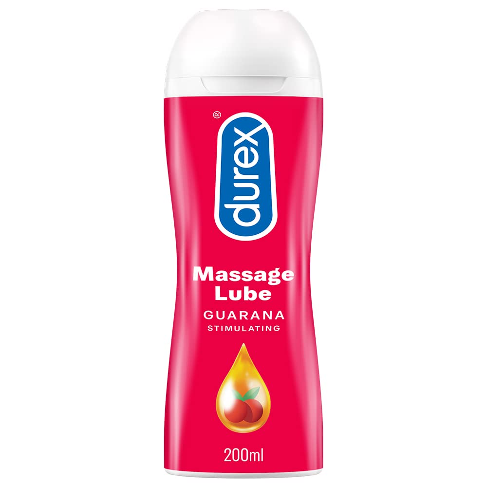 Guponjinish Durex Play 2in1 Massage Lube Gel Stimulating Guarana