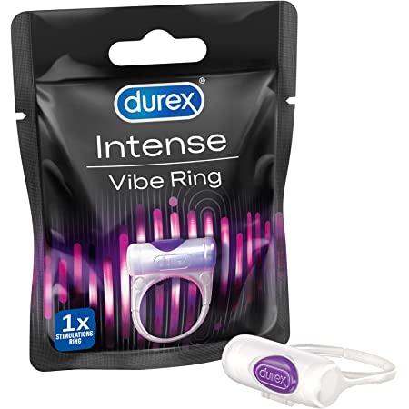 Guponjinish Durex Intense Vibe Ring – Vibrating Pleasure Ring for Men & Women