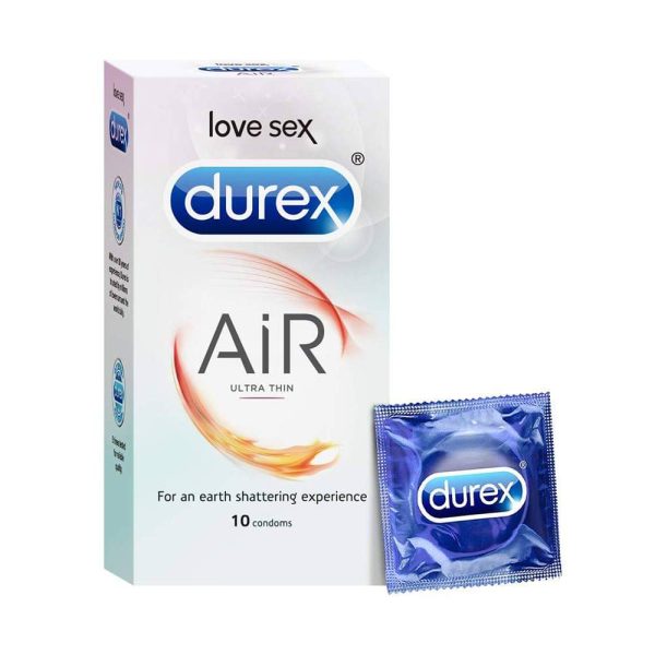 Guponjinish Durex Air Ultra Thin Condoms 10 Pcs