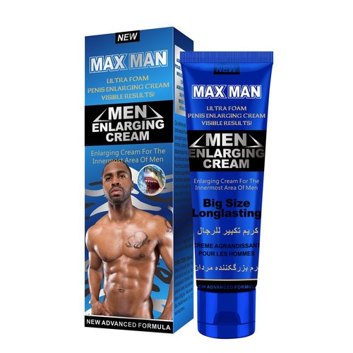 Guponjinish MaxMan Men Enlarging Cream, Blue