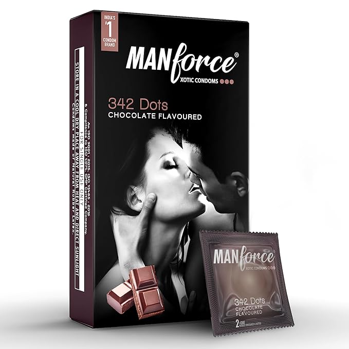Manforce Chocolate Flavoured Condom  10pcs