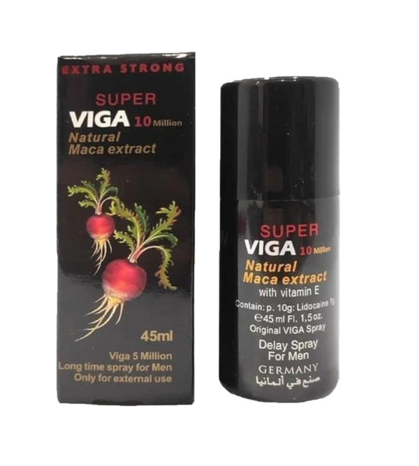 Super Viga Spray 10 Million Natural Maca Extract for Men (Vitamin – E)
