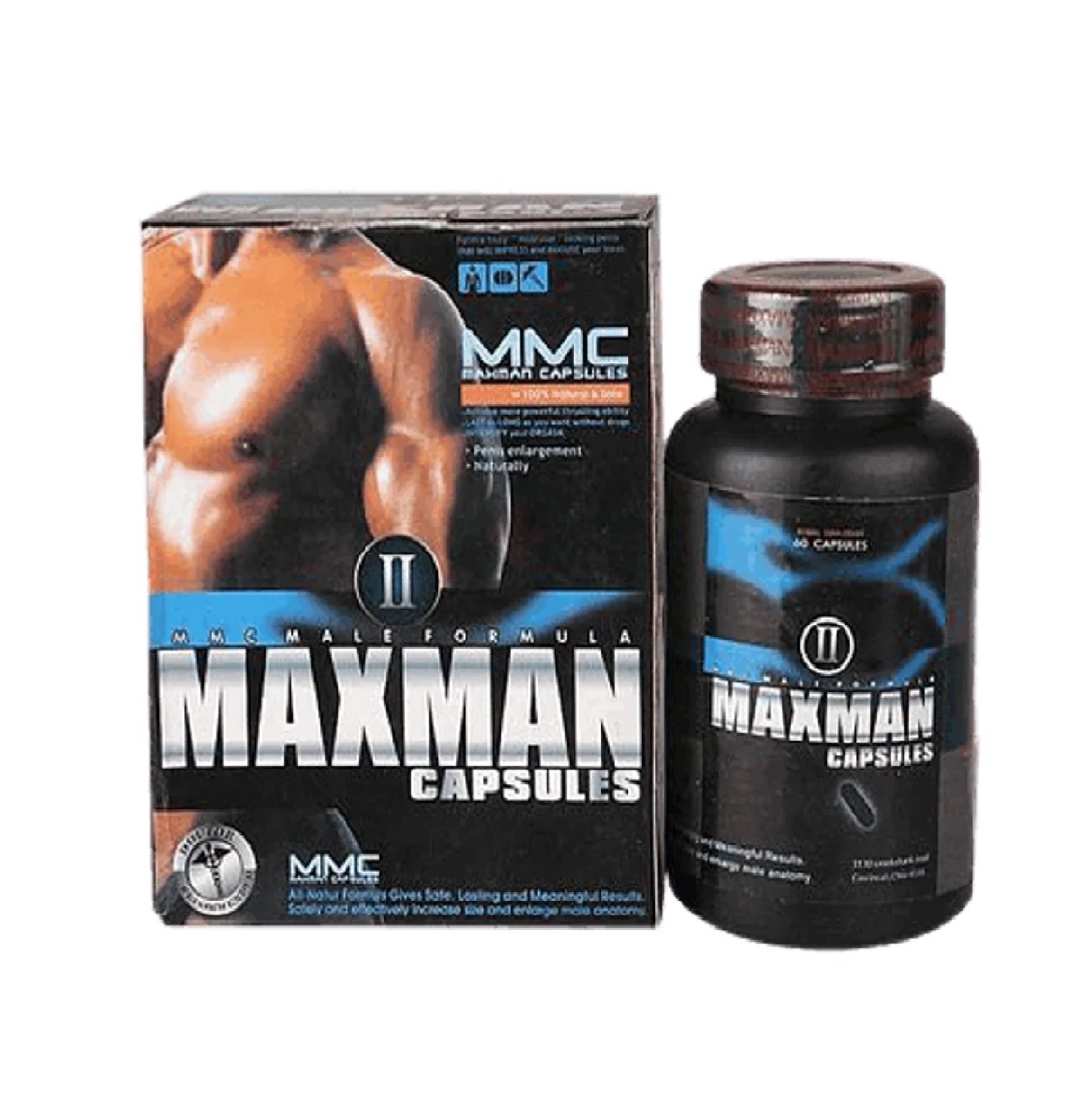 Maxman MMC II – Male Enhancement Food Supplement (60 Capsules