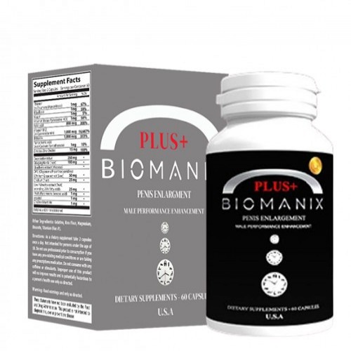 Biomanix Plus For Male Enlargement Capsules. 60s