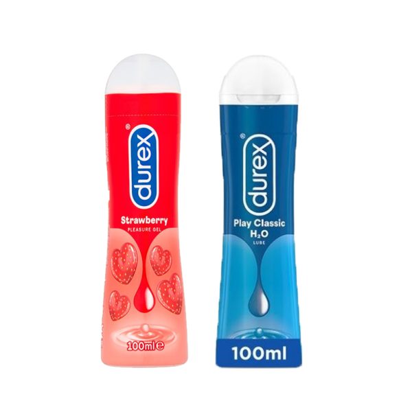 Durex Strawberry & Classic Lubricant Gel