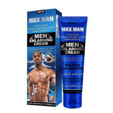MaxMan Men Enlarging Cream, Blue